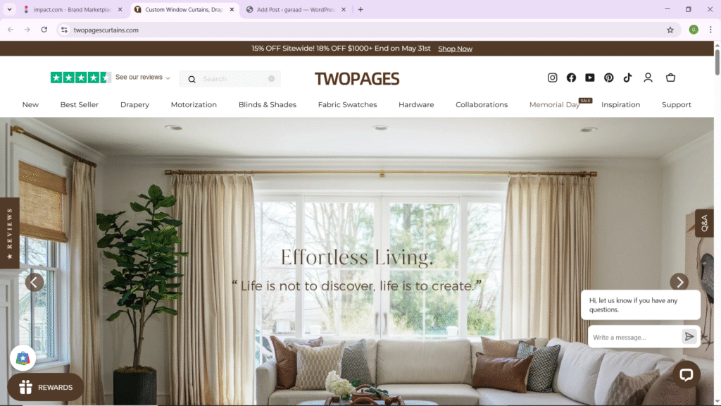 TwoPages Curtains Review: