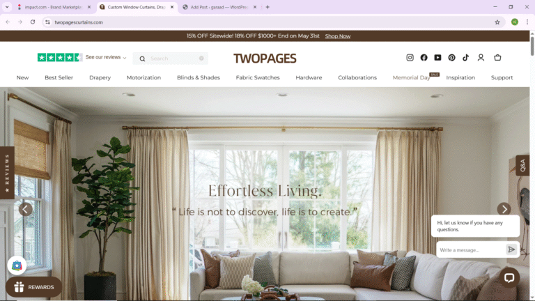TwoPages Curtains Review: