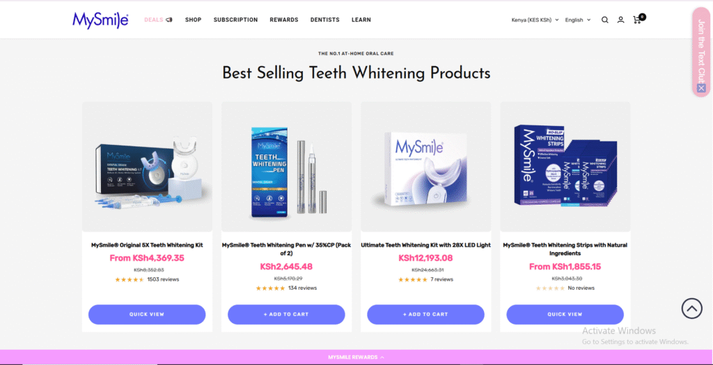 MySmiles Teeth
