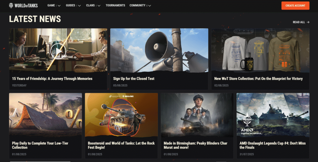 Wargaming Affiliate Program