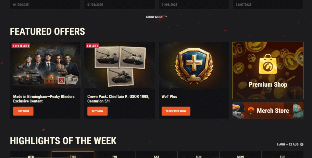 Wargaming Affiliate Program